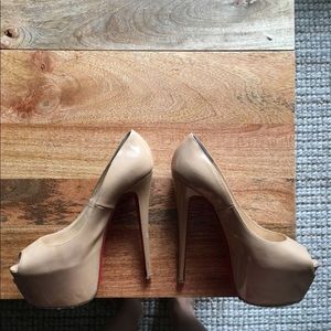 Christian Louboutin Highness (160mm) Size 38 -Used